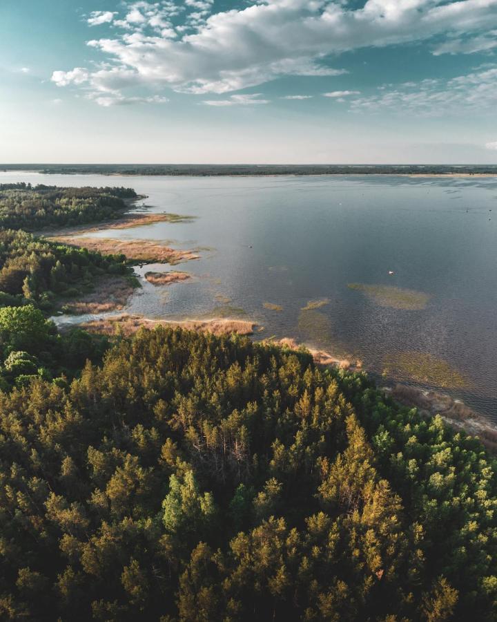 Lesna 21 Dom Polnoc Przy Zalew Siemianowka Villa Luka Kültér fotó