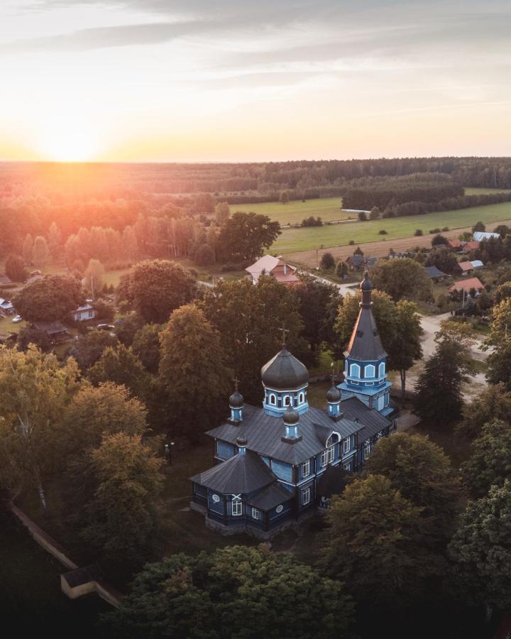 Lesna 21 Dom Polnoc Przy Zalew Siemianowka Villa Luka Kültér fotó